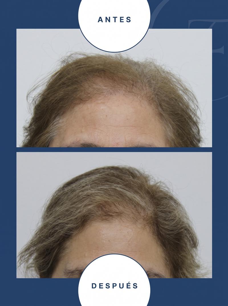 Caso clínico 5: fotografías antes y después